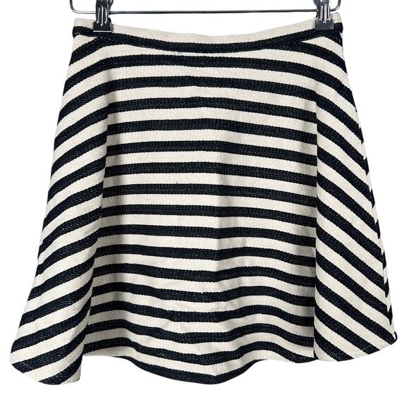 Greylin Size Small Skirt Cotton Stripped Circle A Line - Picture 2 of 6